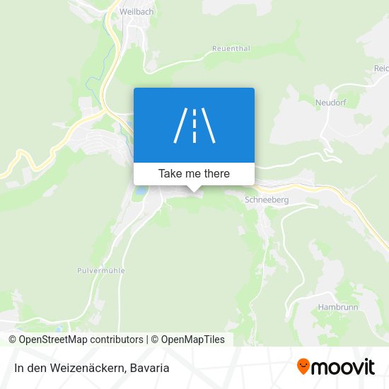 In den Weizenäckern map