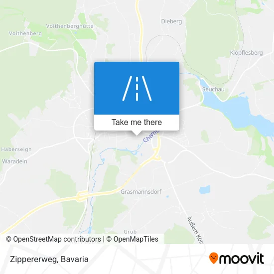Карта Zippererweg