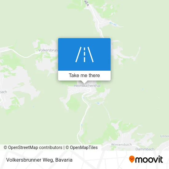 Карта Volkersbrunner Weg