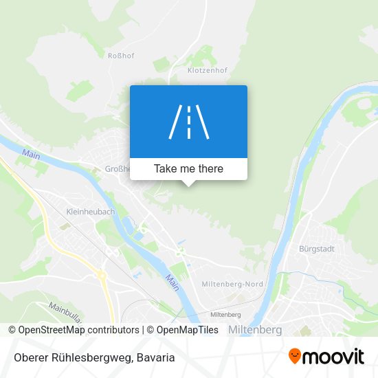 Oberer Rühlesbergweg map