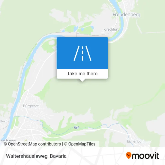 Карта Waltershäusleweg