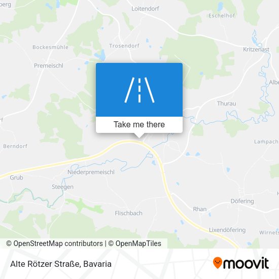 Alte Rötzer Straße map