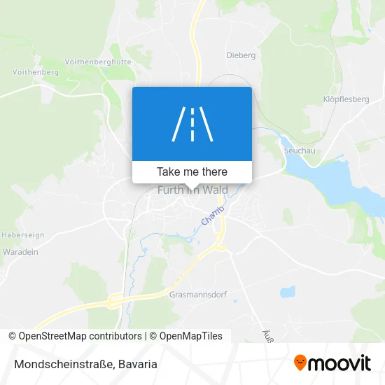 Mondscheinstraße map