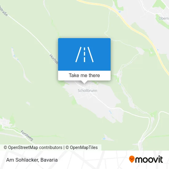 Карта Am Sohlacker