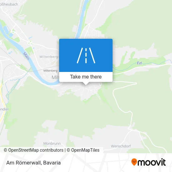 Am Römerwall map