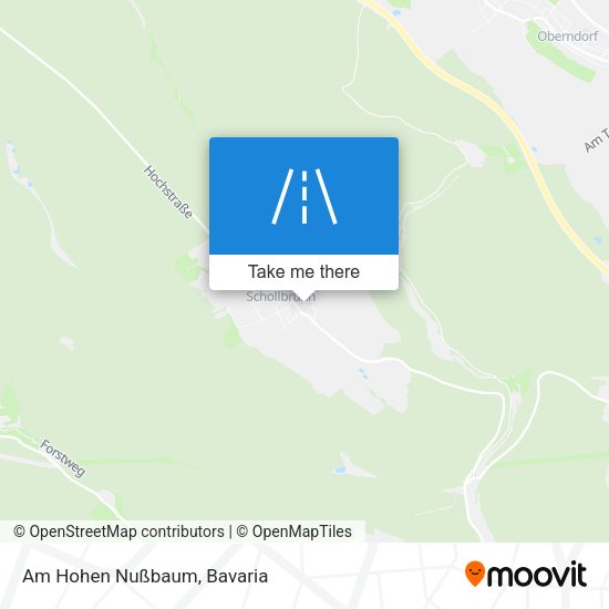 Am Hohen Nußbaum map