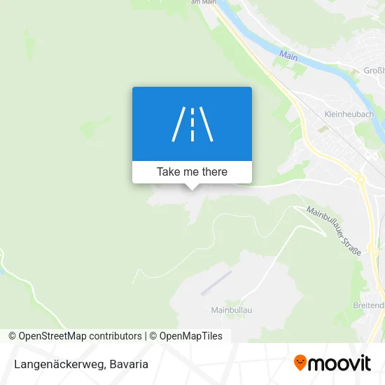 Карта Langenäckerweg