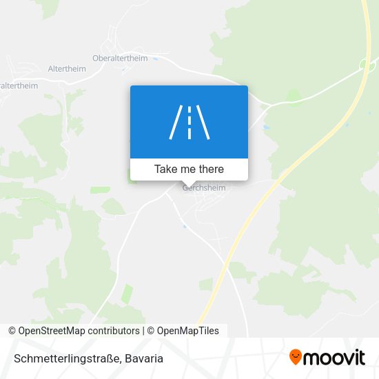 Schmetterlingstraße map