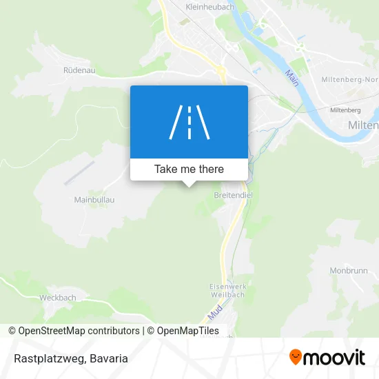 Карта Rastplatzweg