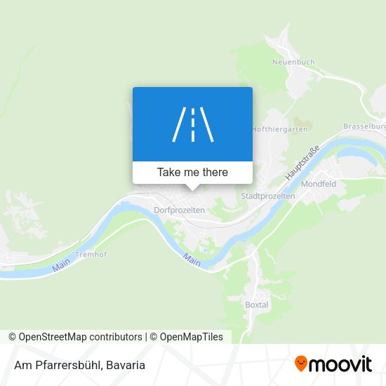Am Pfarrersbühl map