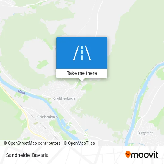 Карта Sandheide