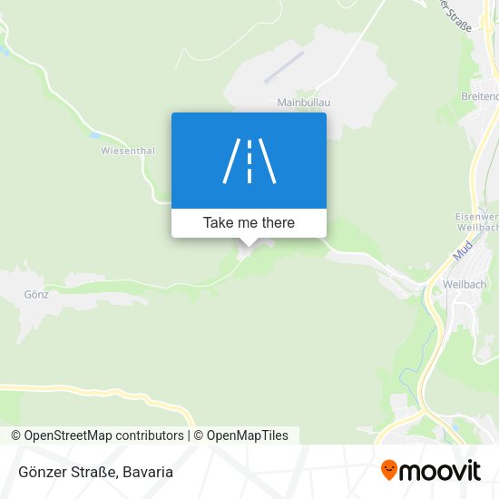 Gönzer Straße map
