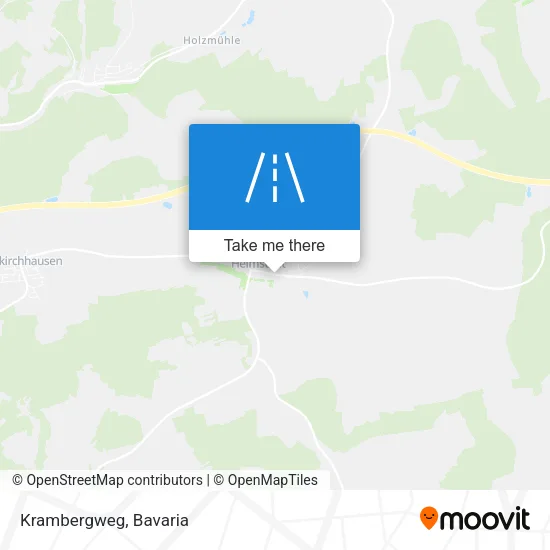 Карта Krambergweg
