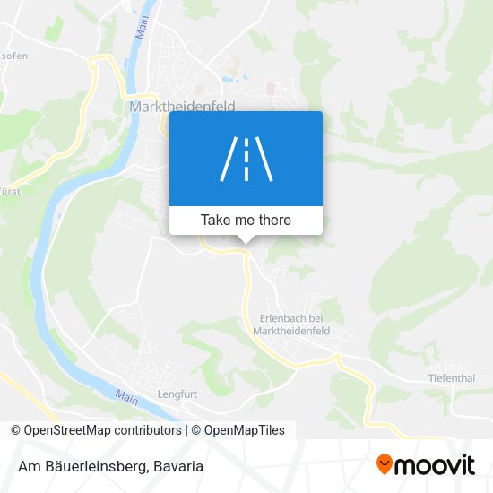 Am Bäuerleinsberg map