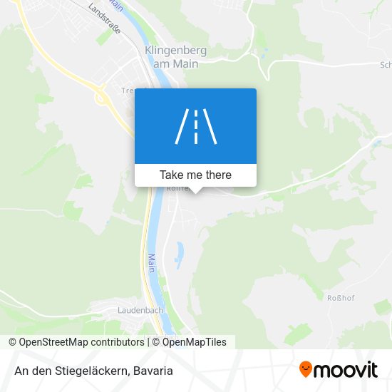 An den Stiegeläckern map