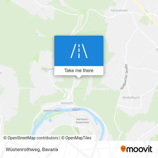 Карта Wüstenrothweg