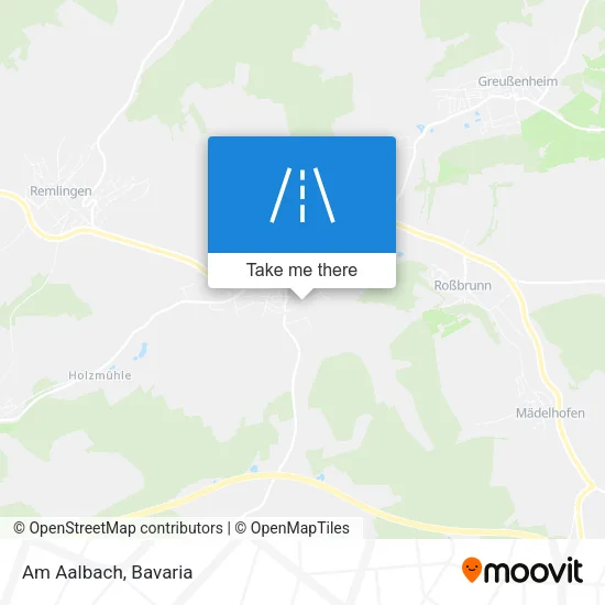 Карта Am Aalbach