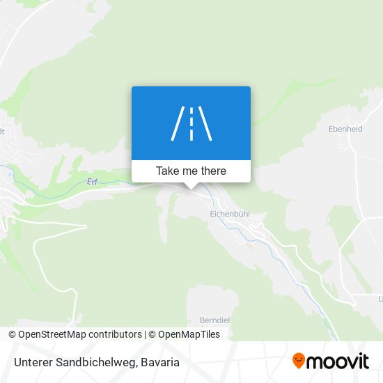 Карта Unterer Sandbichelweg