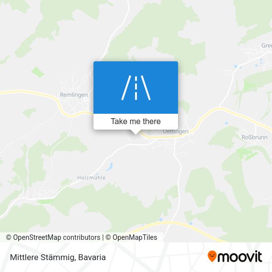 Mittlere Stämmig map