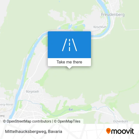 Карта Mittelhaucksbergweg