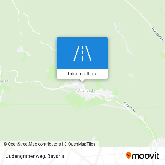 Карта Judengrabenweg
