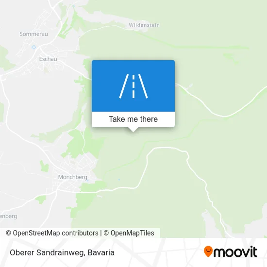 Oberer Sandrainweg map