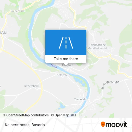 Карта Kaiserstrasse