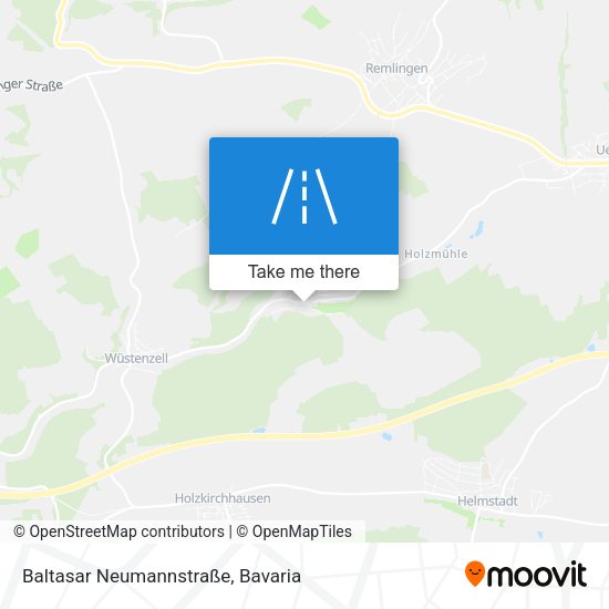 Baltasar Neumannstraße map