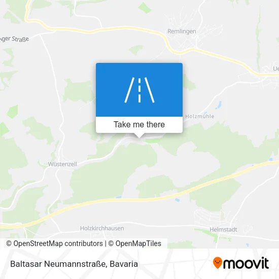 Карта Baltasar Neumannstraße