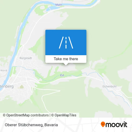 Карта Oberer Stübchenweg