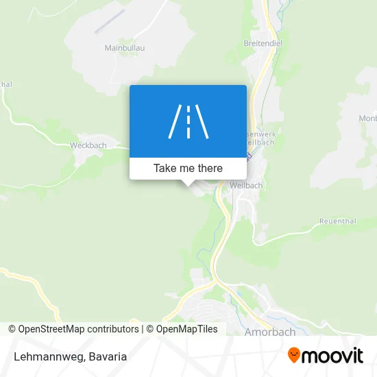 Lehmannweg map