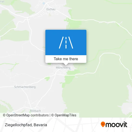 Карта Ziegellochpfad