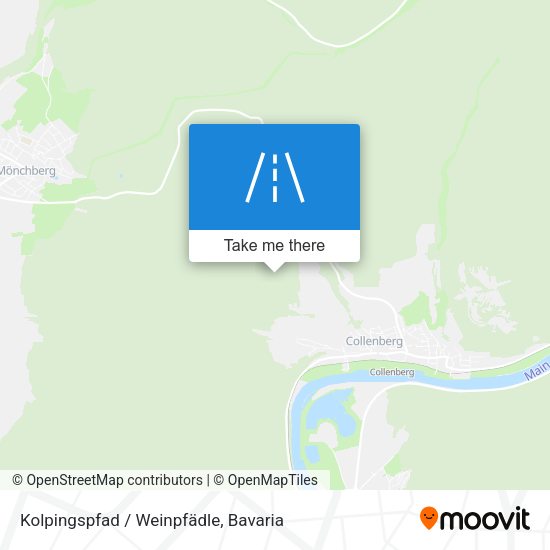 Kolpingspfad / Weinpfädle map