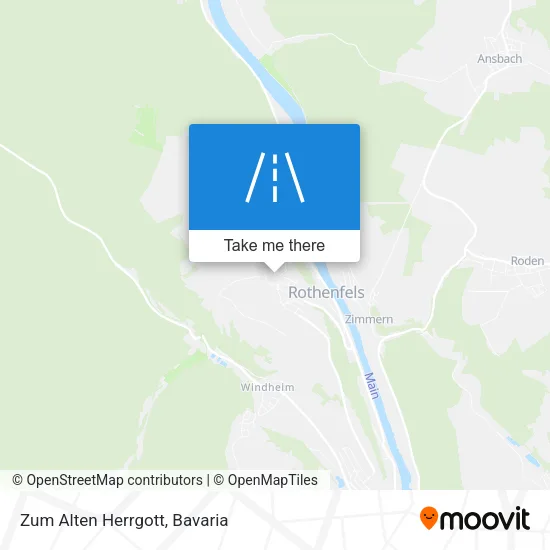 Карта Zum Alten Herrgott