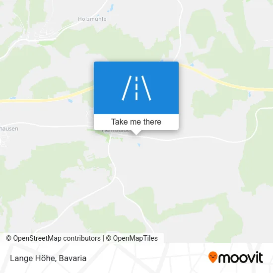 Карта Lange Höhe