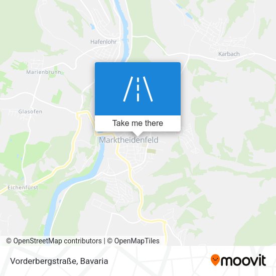 Vorderbergstraße map