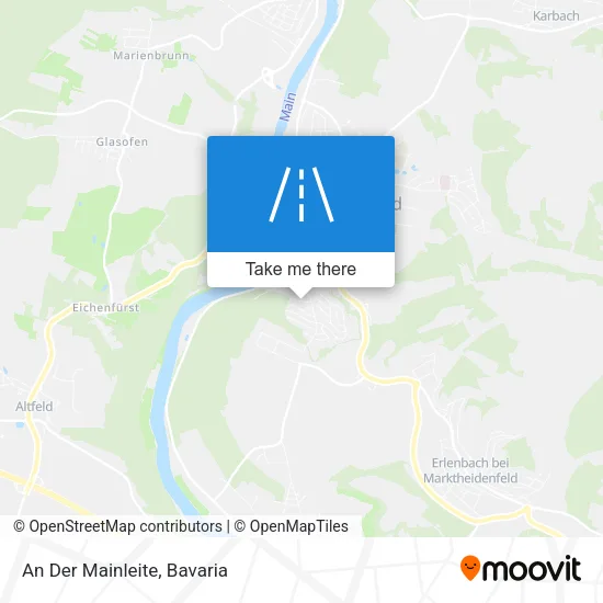 Карта An Der Mainleite