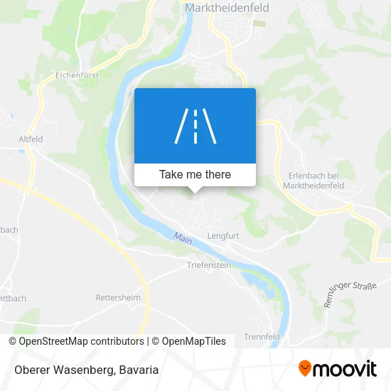 Карта Oberer Wasenberg