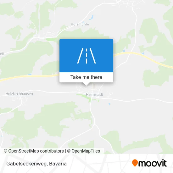 Карта Gabelseckenweg