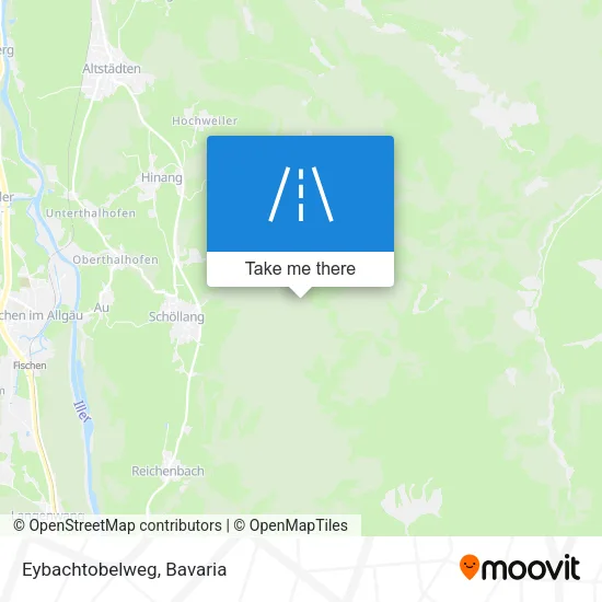 Карта Eybachtobelweg