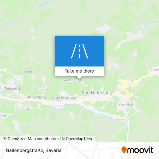 Gailenbergstraße map