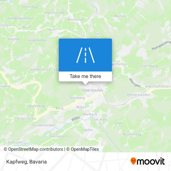 Карта Kapfweg