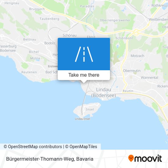Bürgermeister-Thomann-Weg map