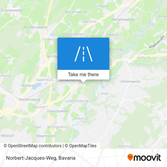 Карта Norbert-Jacques-Weg