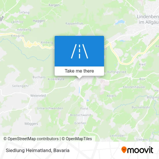 Карта Siedlung Heimatland