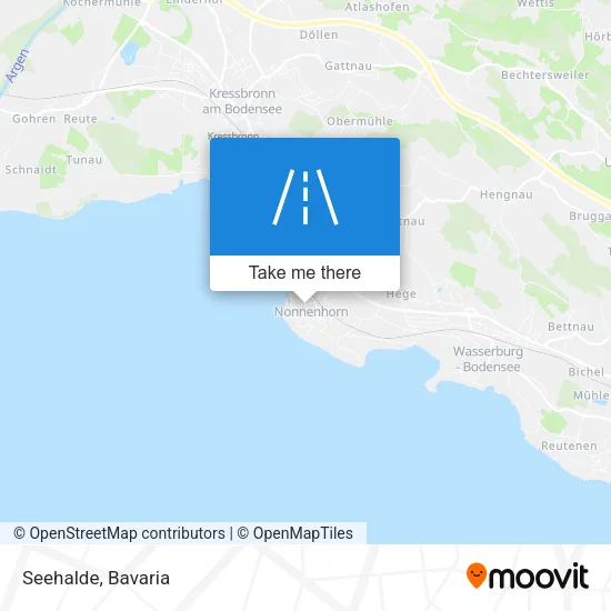 Карта Seehalde