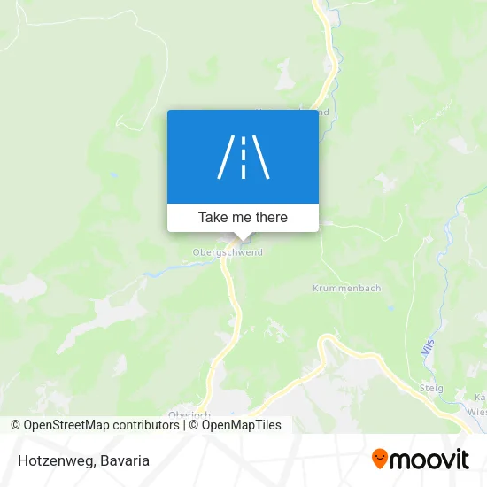 Карта Hotzenweg