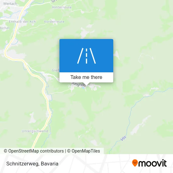 Карта Schnitzerweg