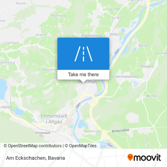 Карта Am Eckschachen