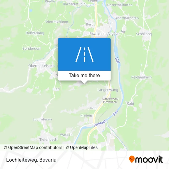 Карта Lochleiteweg